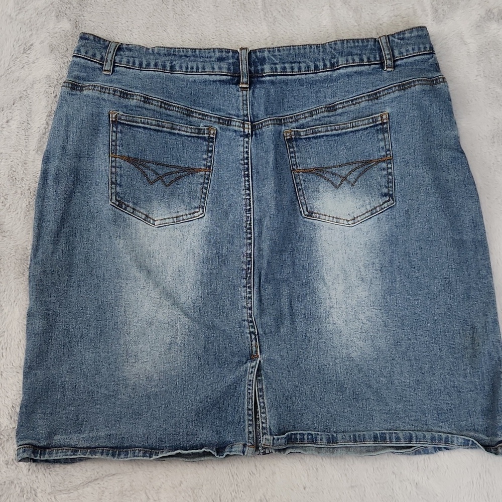 ROUTE 66 DENIM SKIRT Size 16 - Picture 3 of 8
